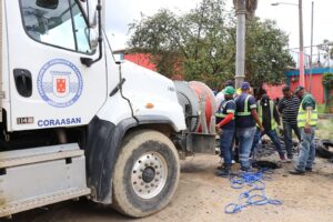 Coraasan intensifica mantenimiento preventivo y correctivo de registros y drenaje del alcantarillado sanitario